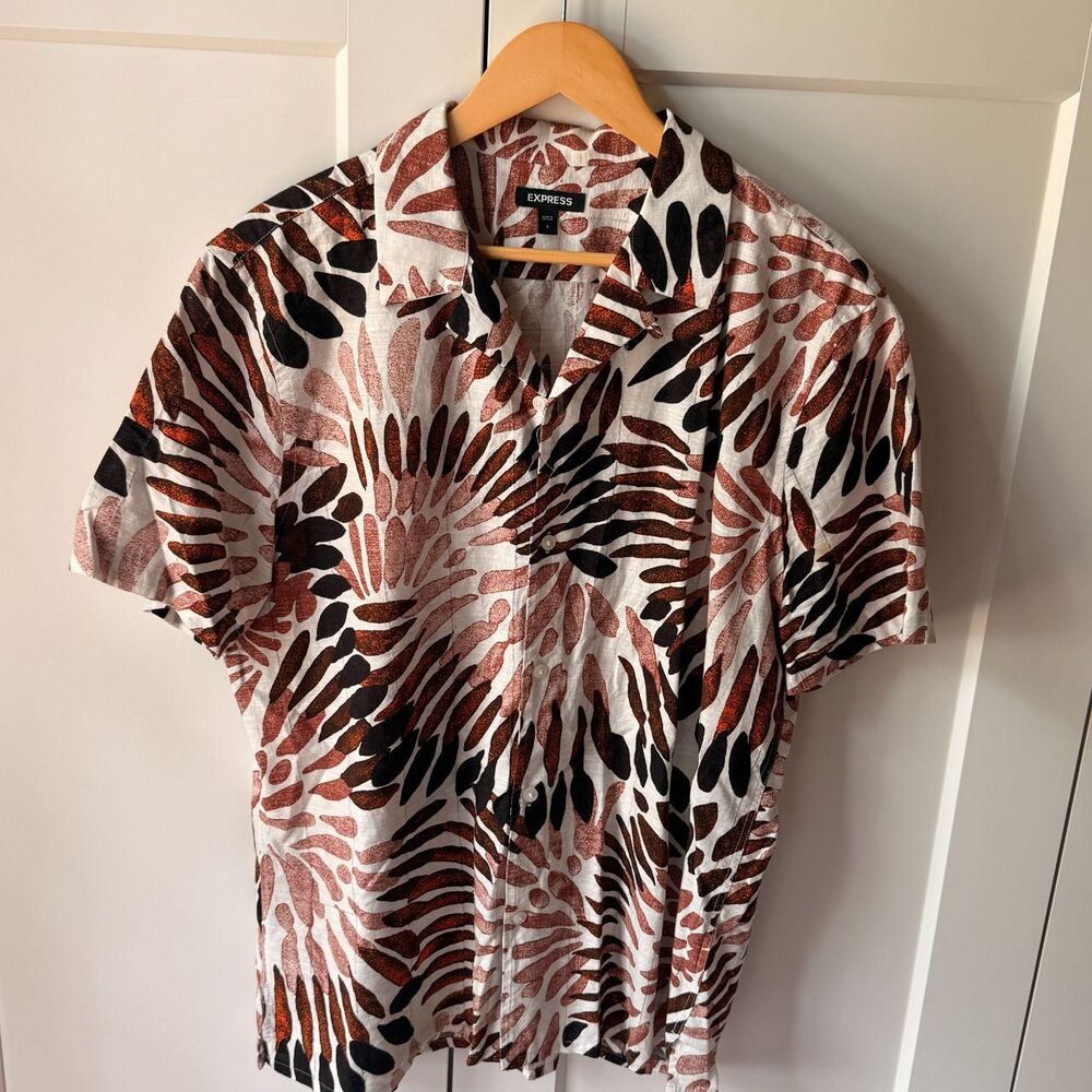 Express Men's multi Shirt